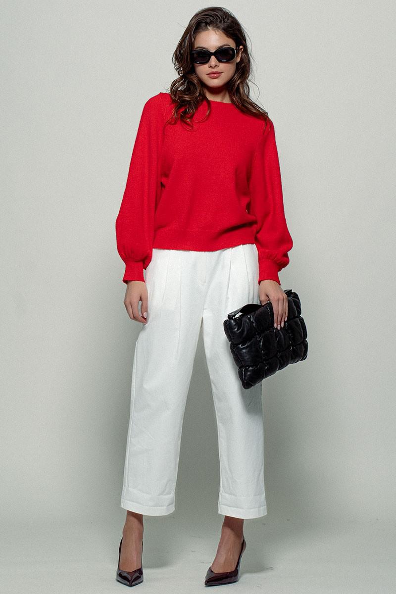 Inheritance Ribbed Knit Sweater