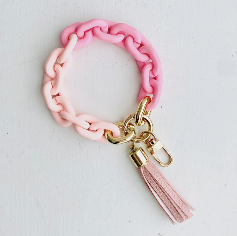Chain Link Bangle Keychain