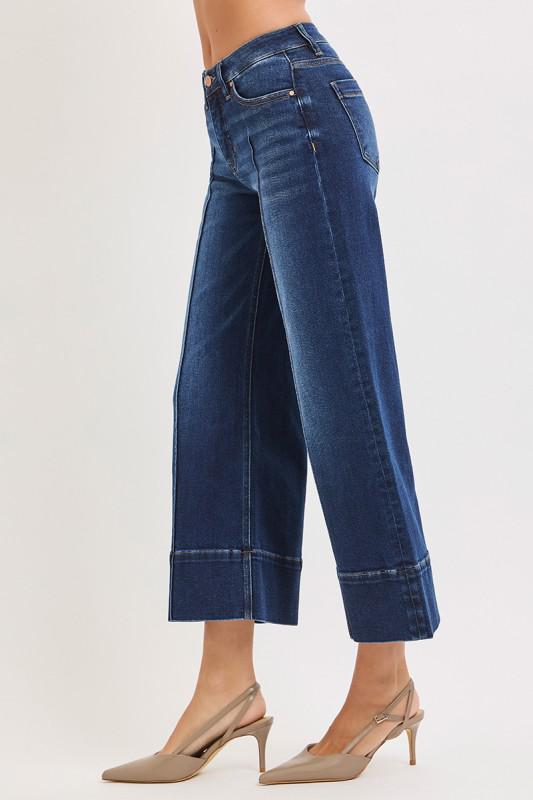 Risen Tummy Control Pintuck Dark