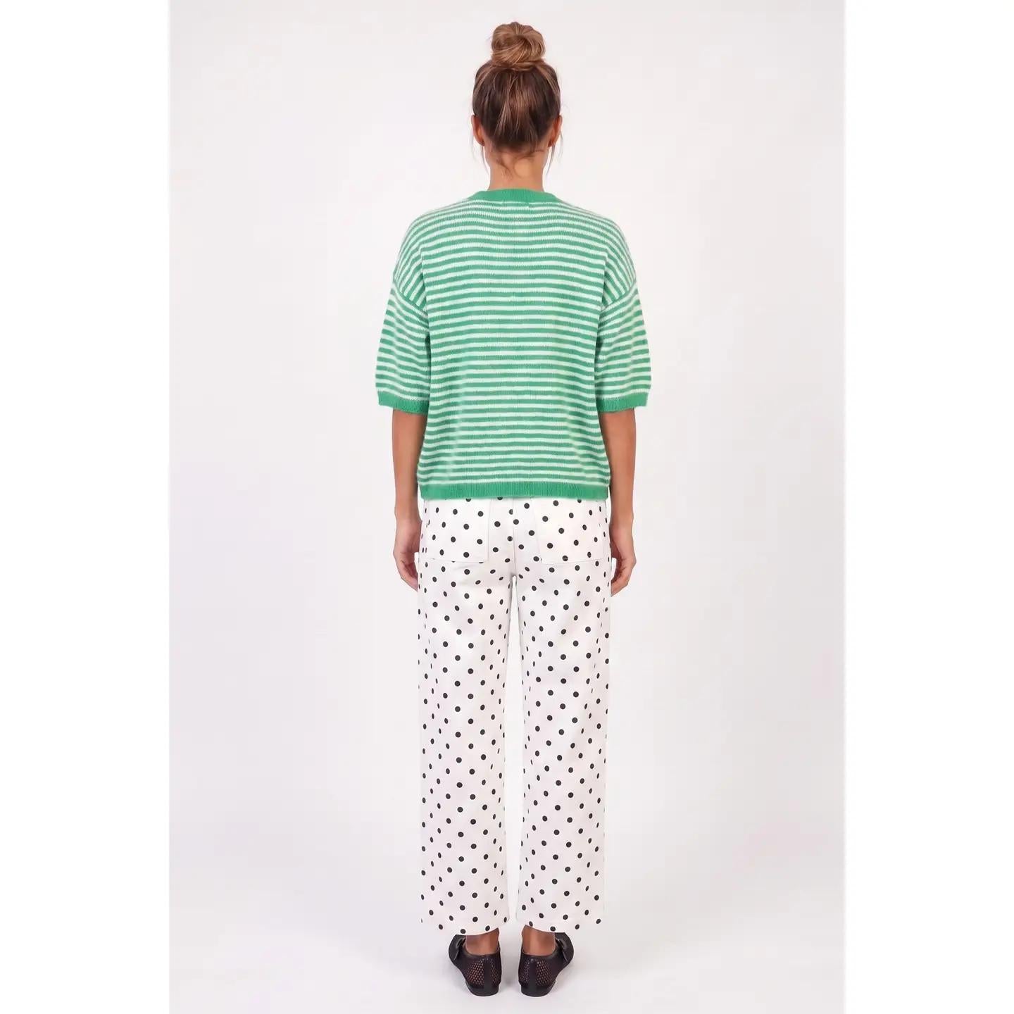 One Button Short Sleeve Cardi