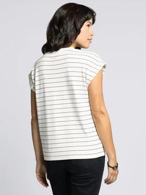 Bella Tee-Off White/Noir