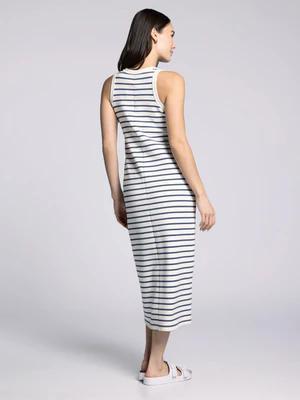 Walter Dress-Blue Stripe