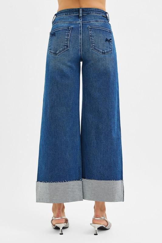 Risen HR Wide Leg Bow Detail