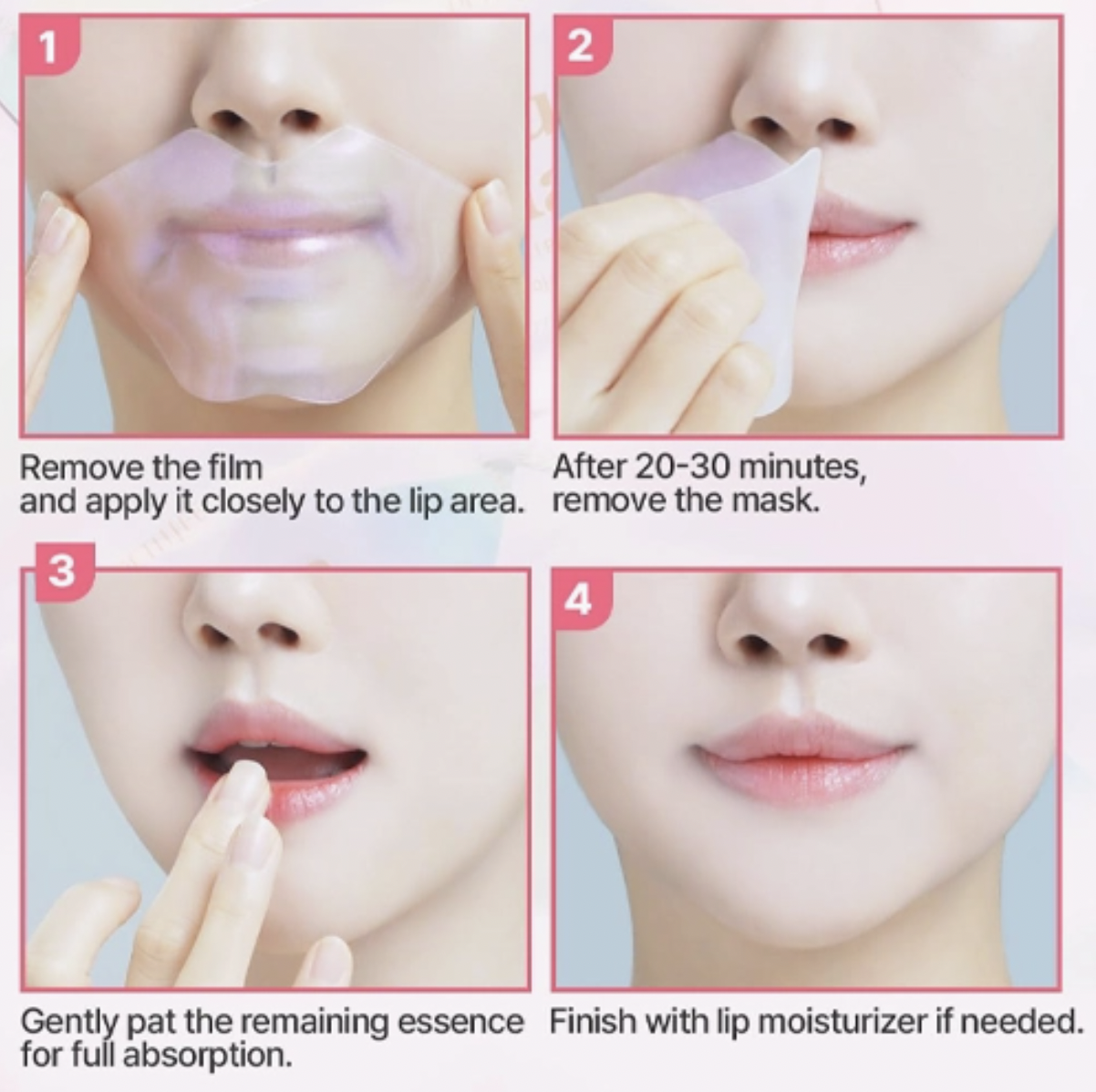 Aura Quartz Hydrogel Lip Mask