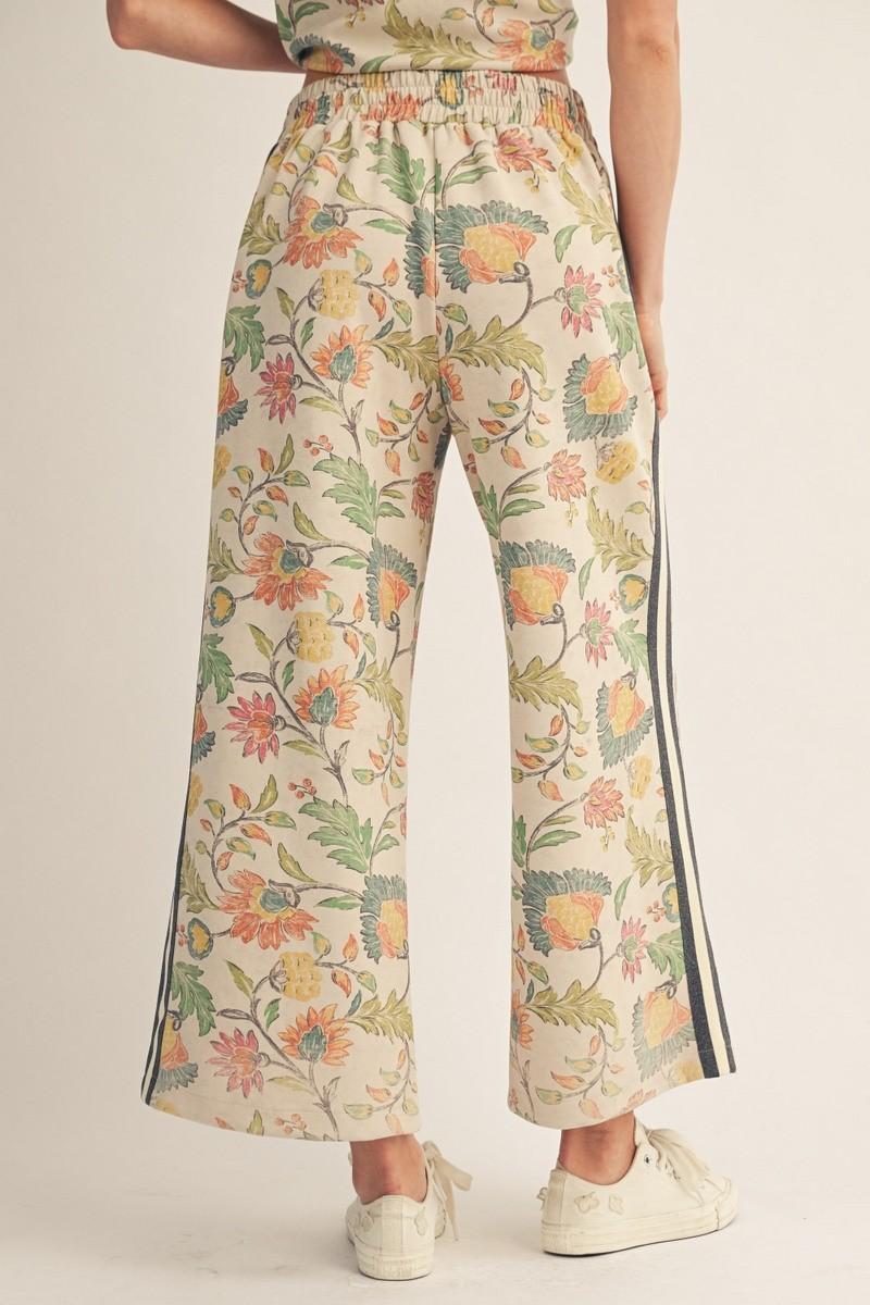 Floral Crop Pant