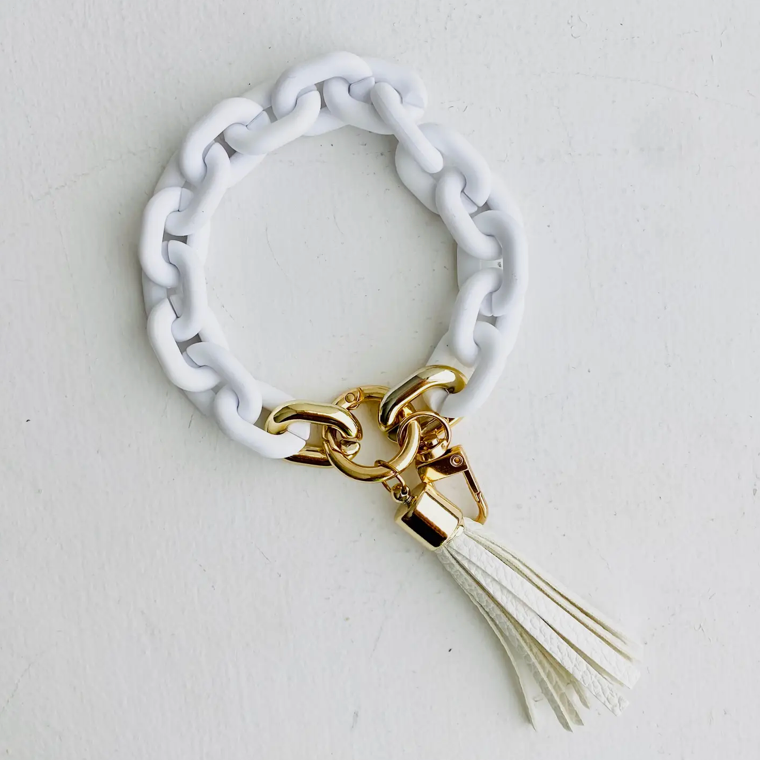 Chain Link Bangle Keychain