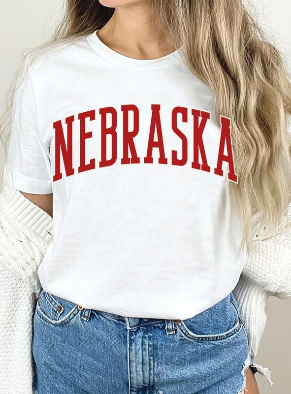 Nebraska Puff Graphic Tshirts