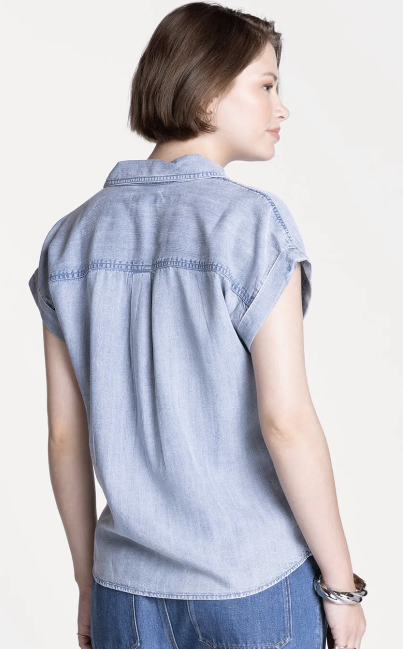 Moore Tencel Denim Top