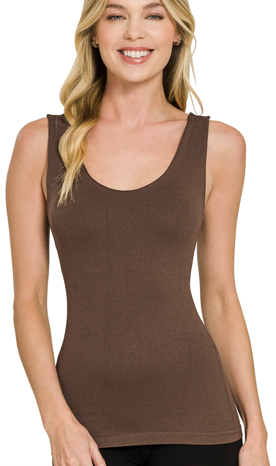 Seamless Tank w/ Built in Bra