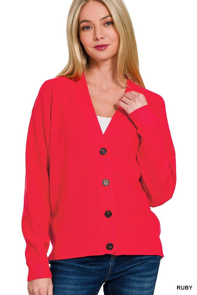 Varsity Sweater Cardigan