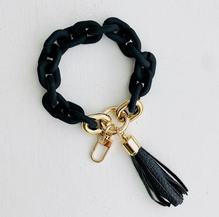 Chain Link Bangle Keychain