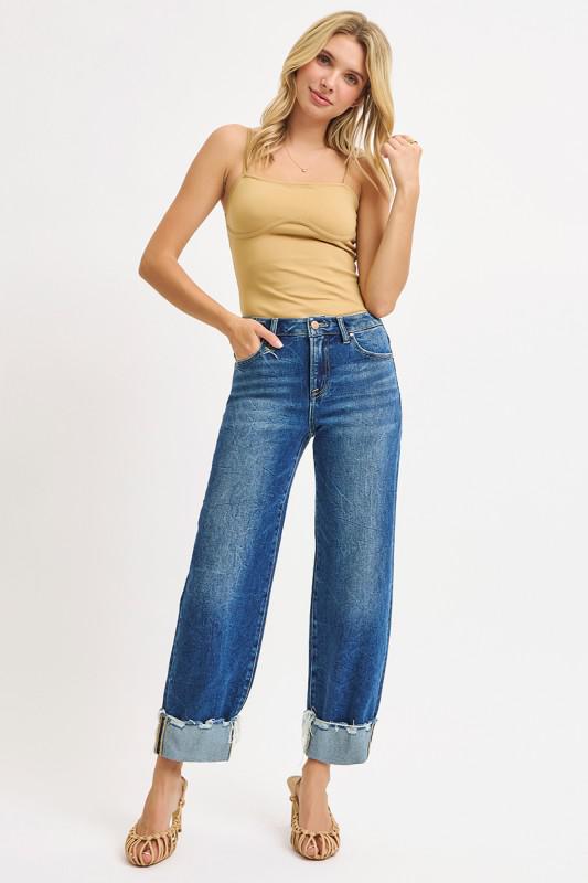 Risen HR Crop Boyfriend Jean