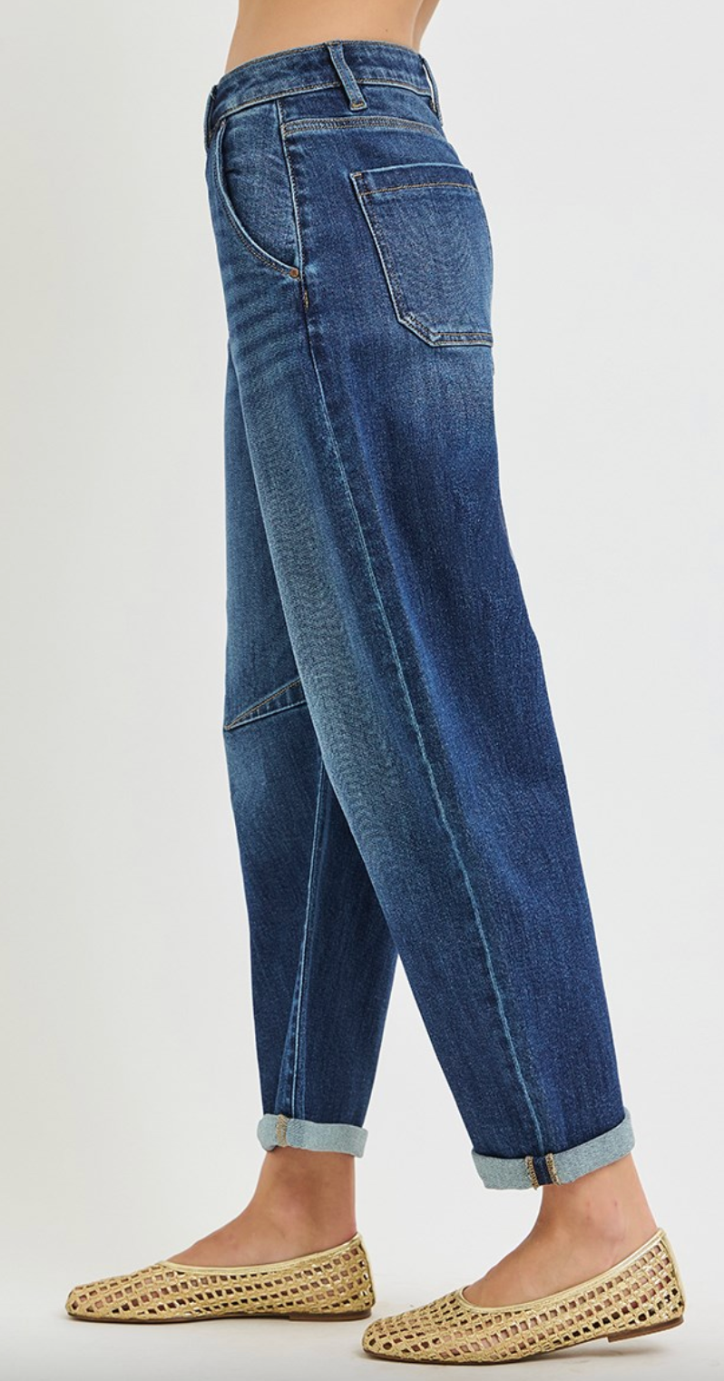 Risen Slouchy Rolled Hem Barrel