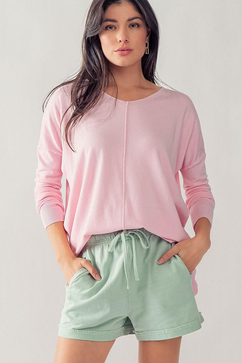 Soft High Low Tunic Sweater