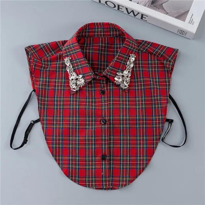 Detailed Collared Dickie
