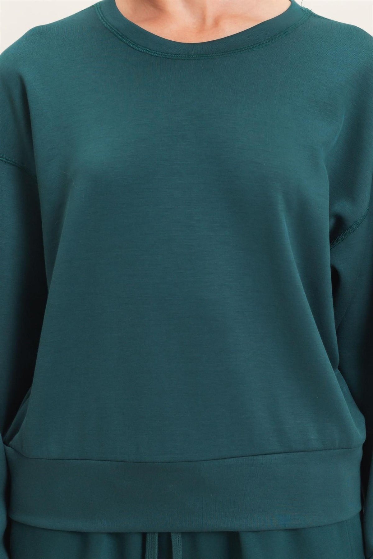 Modal Crew Knit Top