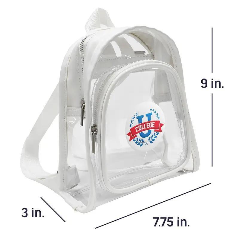Nebraska Cornhuskers Clear Mini Backpack