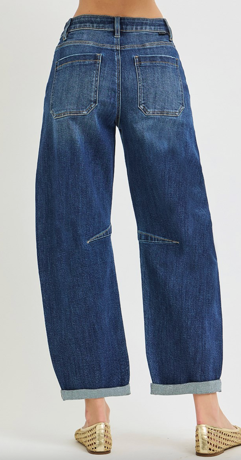 Risen Slouchy Rolled Hem Barrel