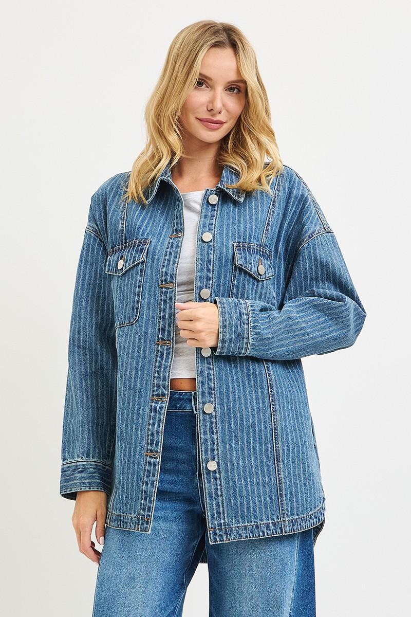Risen Oversized Stripe Shaket