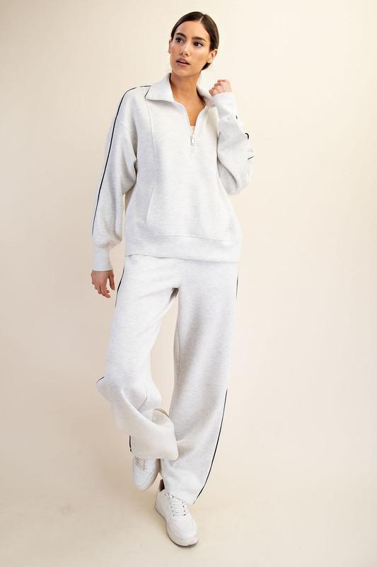 Scuba Piping Quarter Zip