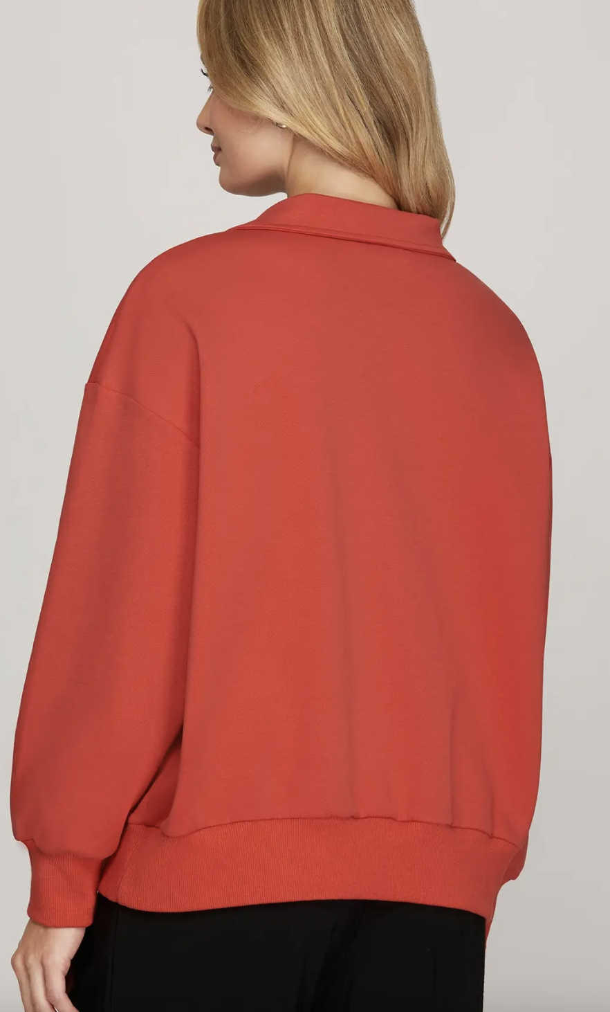 Quarter Zip Cozy Sweatshirt