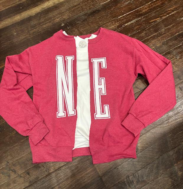 NE Cardigan Sweatshirt