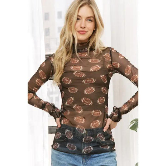Football Mesh Long Sleeve