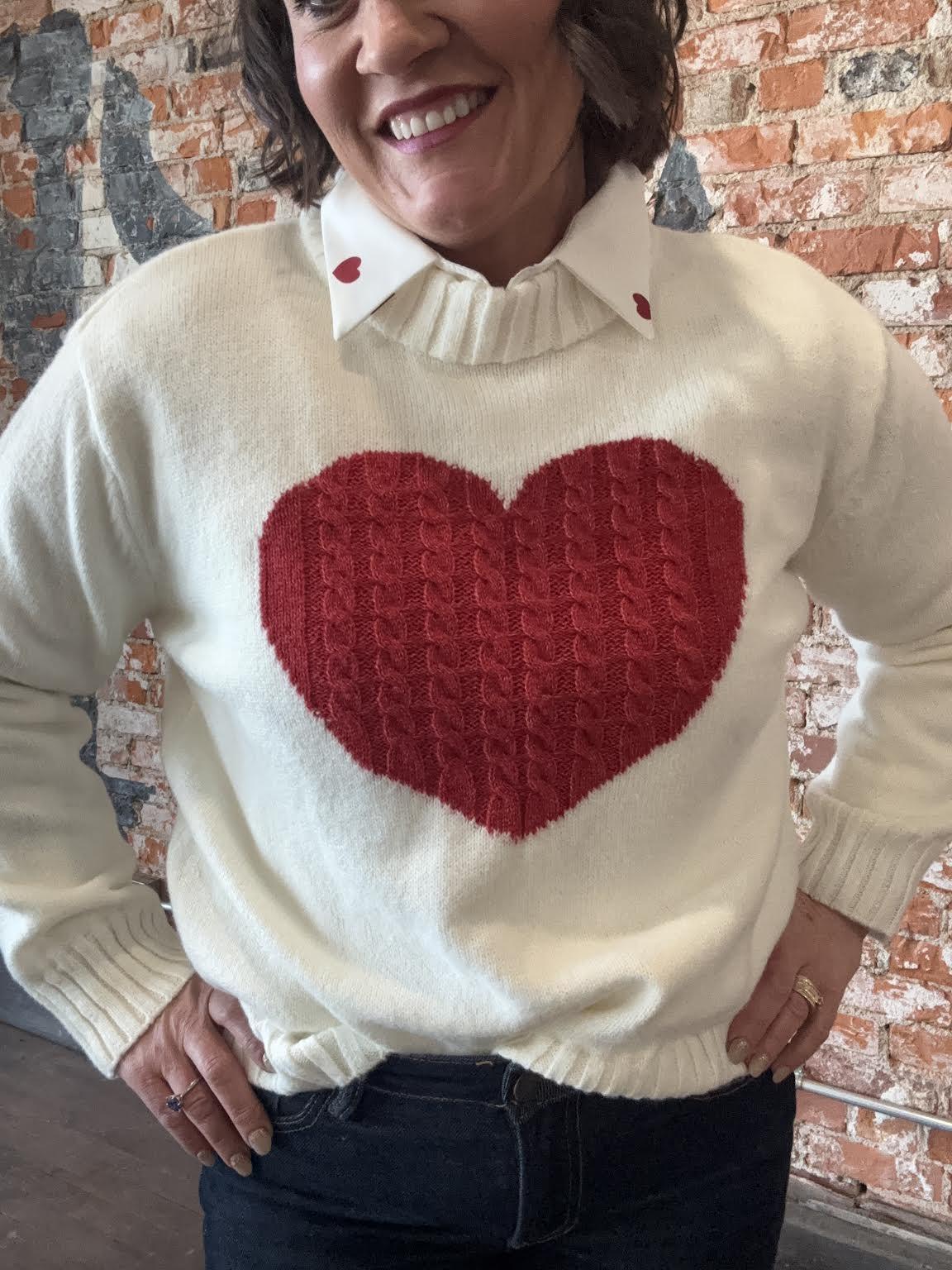 Heart Sweater