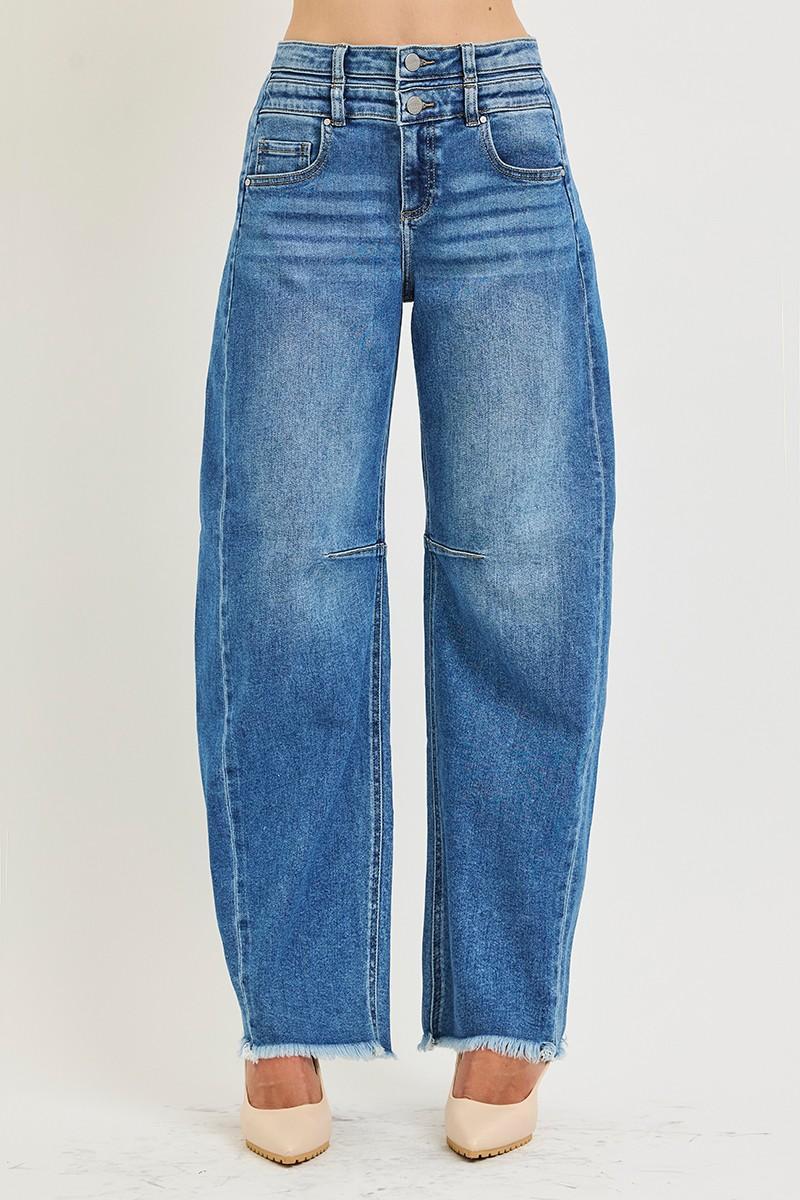Risen Slouchy Barrel Double Waistband