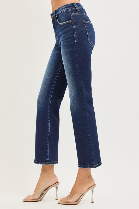 Risen TC High Rise Crop Bootcut Jeans