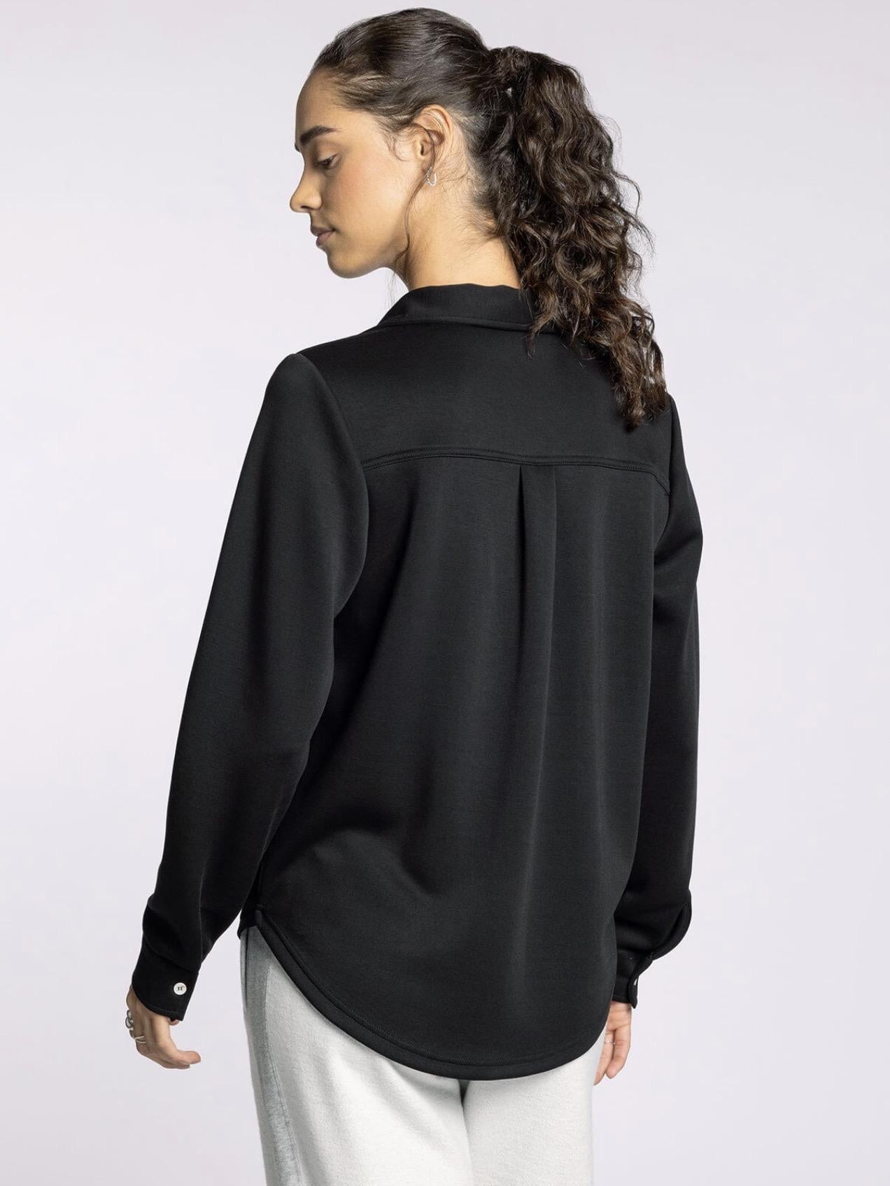 Mildred Scuba  Soft Button Up