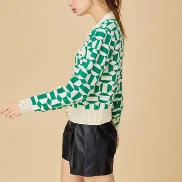 Patterned Cardigan
