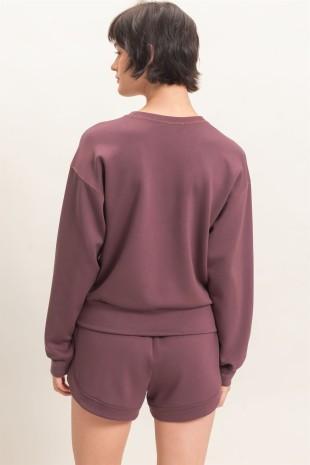 Modal Crew Neck Sweatshirt