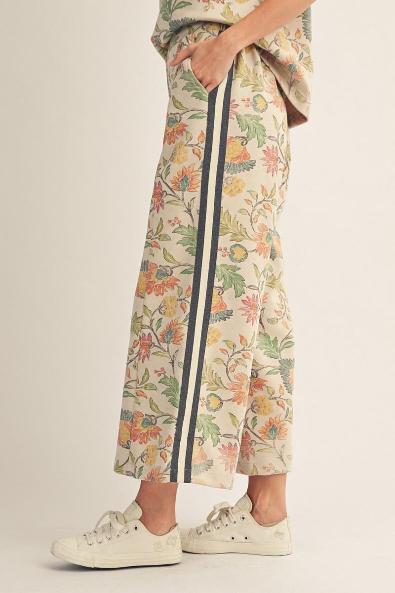 Floral Crop Pant