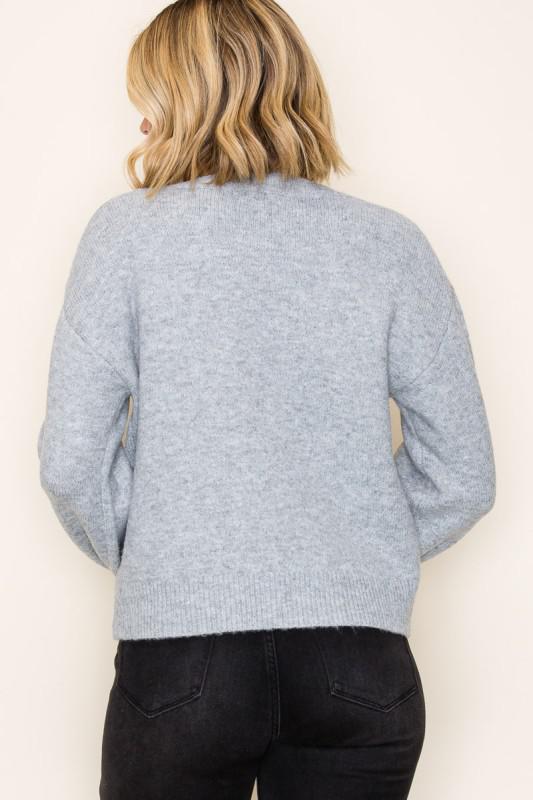 Pearl Bow Sweater