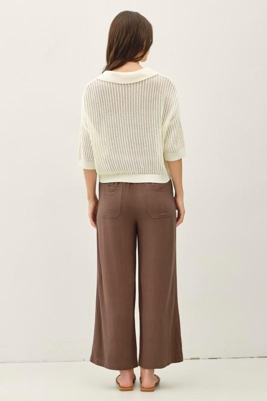 Fisherman Drop Shoulder Cardigan 65496