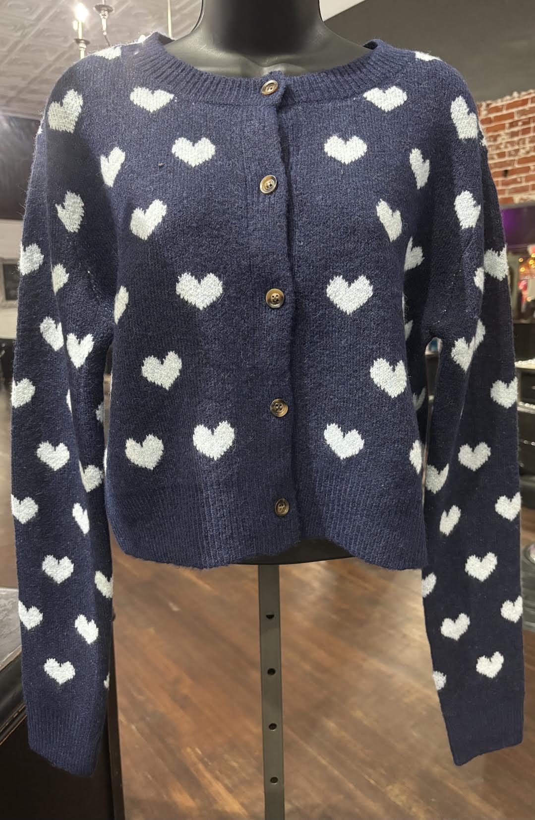 Heart Cardigan