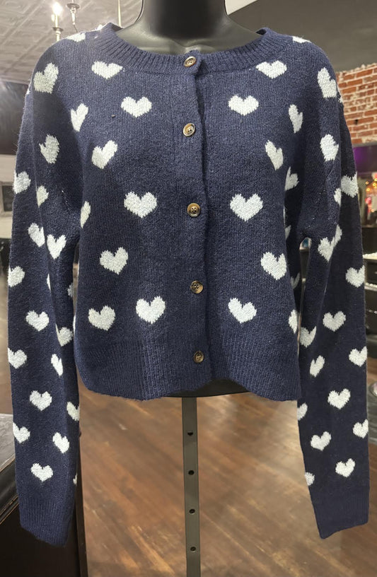 Heart Cardigan