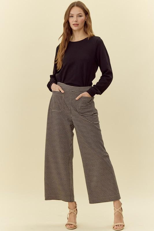 Print Patterned Flare Leg Pants