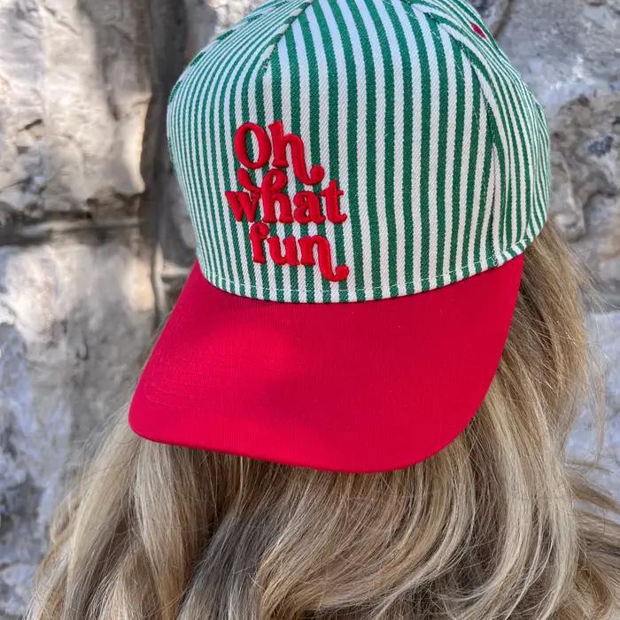 Oh What Fun Trucker Hat