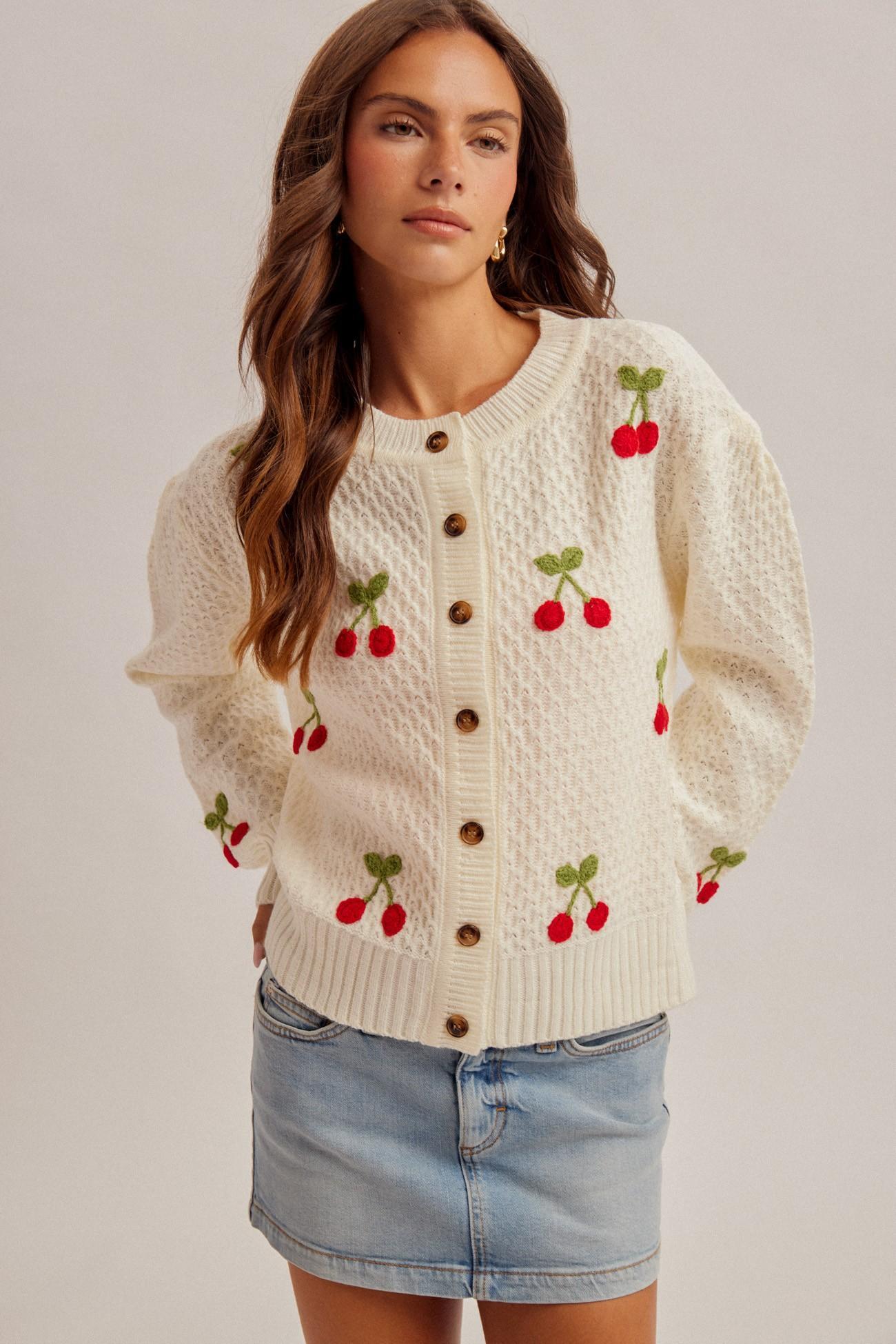 Cherry Cardigan
