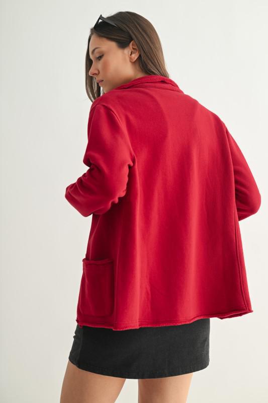 Malibu Raw Edge Revival Blazer