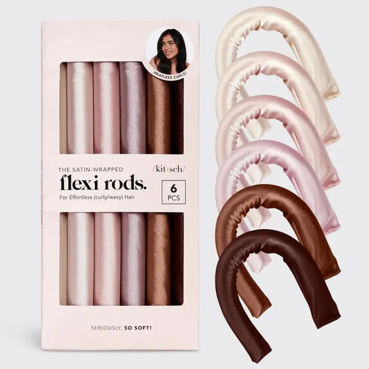 Satin Xl Flexi Rods 6pc Set