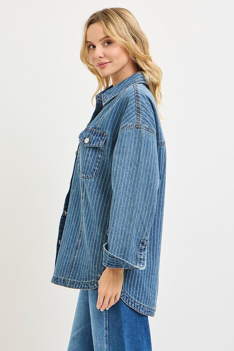 Risen Oversized Stripe Shaket