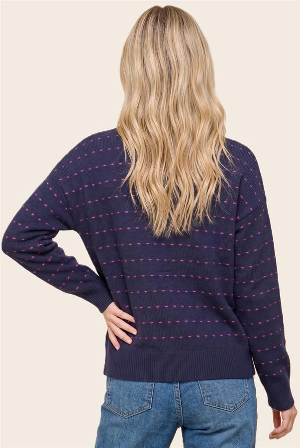 Crewneck Dotted Sweater