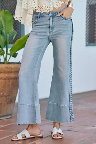 Side Braid Jean