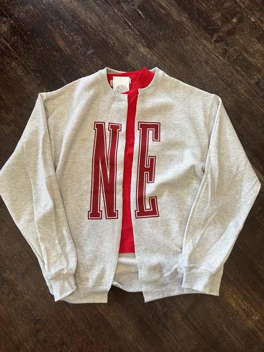 NE Cardigan Sweatshirt