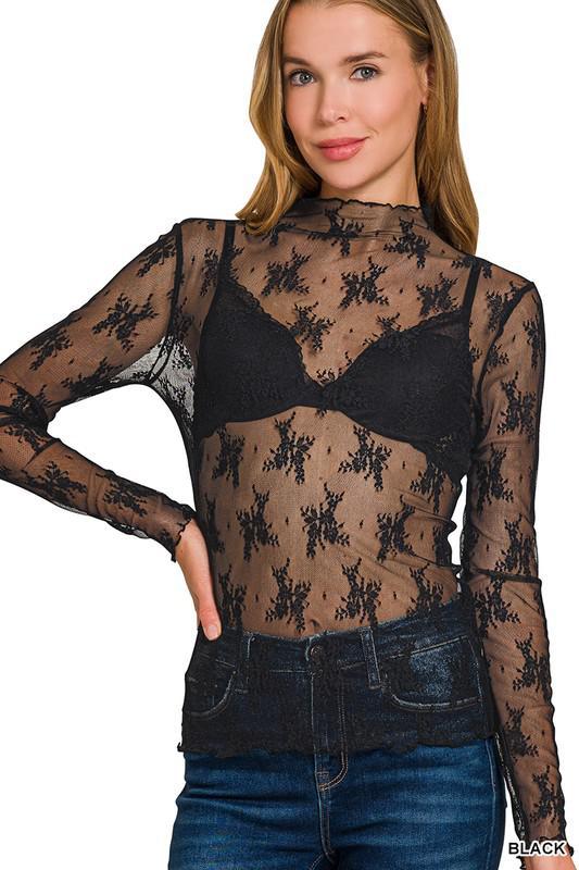 Lace Layering Longsleeve