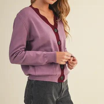 Scallop Edge Cardigan