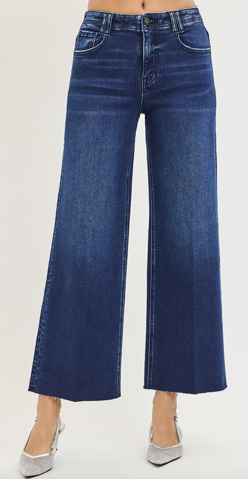 Risen HR Ankle Wide Jeans